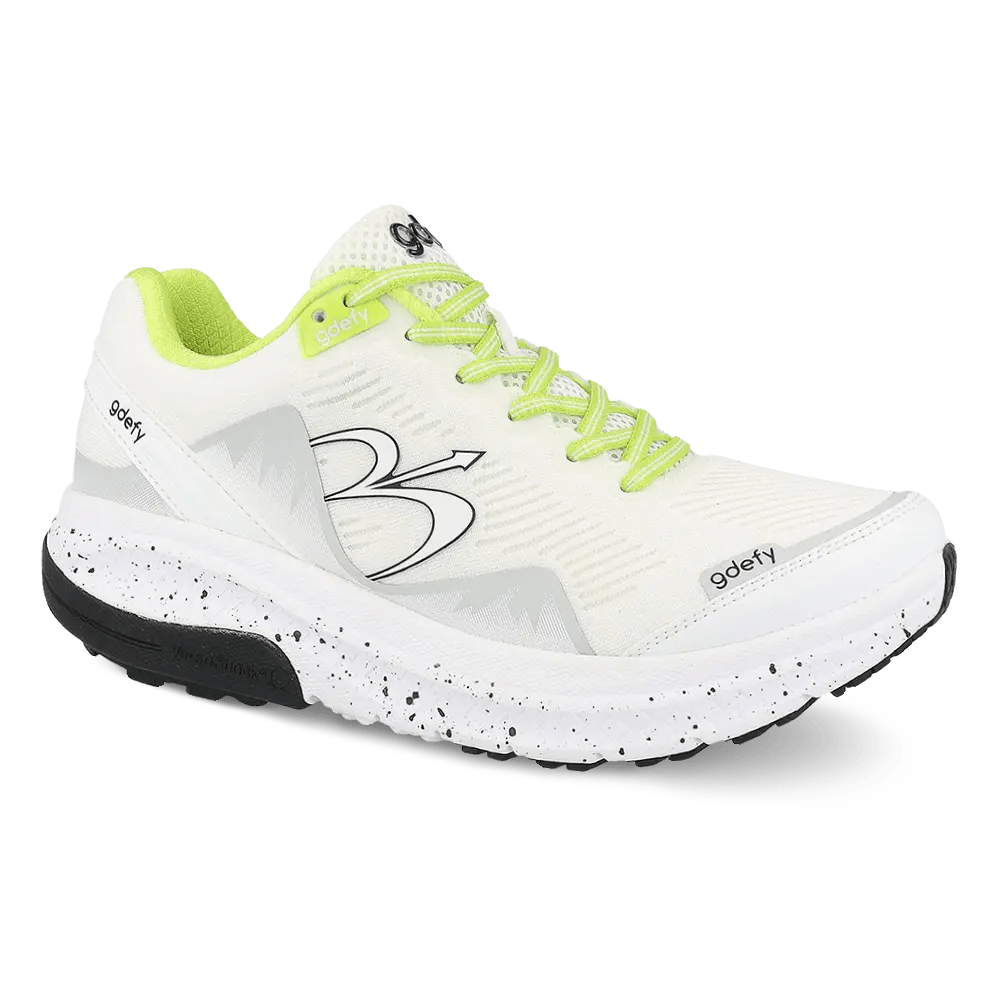 Gravity Defyer Re-Defy Women's Mightywalk Athletic Shoes White Green - YB9024FWG