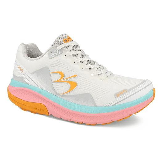 Gravity Defyer Re-Defy Women's Mightywalk Athletic Shoes White Pink - YB9024FWI