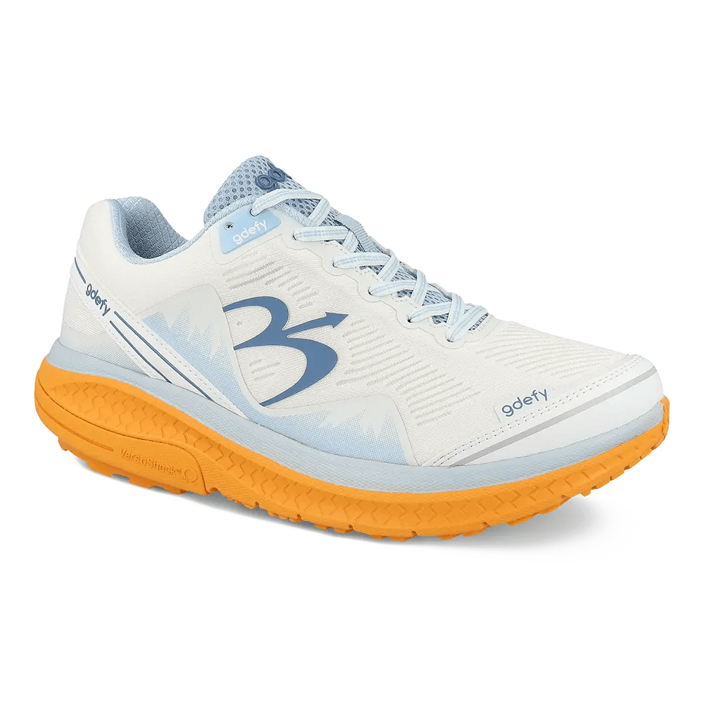Gravity Defyer Re-Defy Men's Mightywalk Athletic Shoes Blue Orange - YB9024MUO