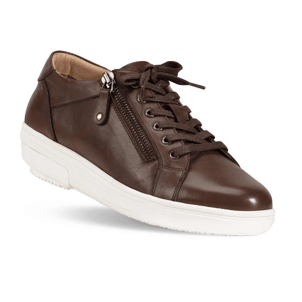 Gravity Defyer Re-Defy Women's Noa Casual Flat Brown - YB7204FB