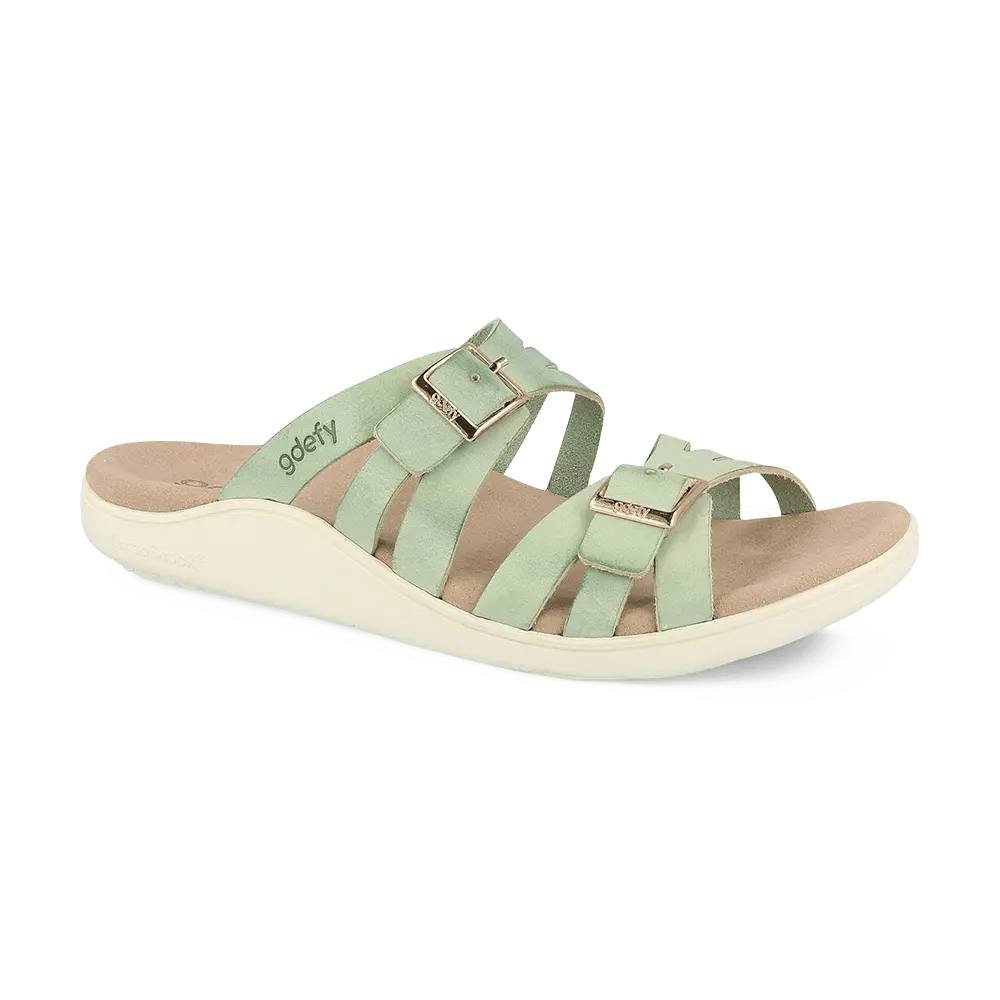 Gravity Defyer Re-Defy Women's Ortal Sandals Dusty Sage - YB7217FG