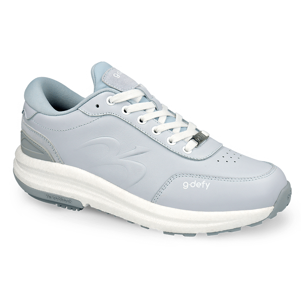 Gravity Defyer Re-Defy Women's Starglide Leather Casual Blue - YB9057FUW