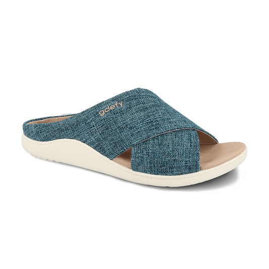 Gravity Defyer Re-Defy Women's Veltal Sandals Teal - YB7218FU