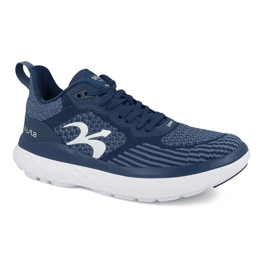 Gravity Defyer Re-Defy Men's XLR8 Athletic Shoes Blue White - YB9035MUW