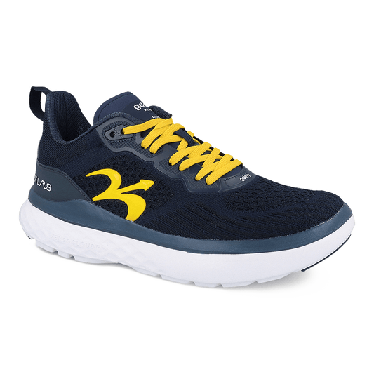 Gravity Defyer Re-Defy Men's XLR8 Athletic Shoes Navy Yellow - YB9034MUY